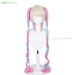 VAJALIK T&Uuml;DRUK &Uuml;LEDOOS KAngel Cosplay Kost&uuml;&uuml;m Lolita Kingad Mantel Seelik &Uuml;likond Parukas Halloweeni COS Laser V&auml;rvi Seelikud Pael Parukas 36&NEEDY GIRL OVERDOSE white