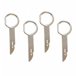 K&auml;sit&ouml;&ouml;riistade komplekt 4 tk auto stereoraadio eemaldamise t&ouml;&ouml;riist, 4 klahvi autotarvikute jaoks