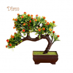 CO&LO 1 tk kunstlillede puupott bonsai lava aia pulmapeo r&otilde;du sisekujundus roosa punane v&auml;rv