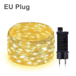 Fairy 2M 5M patareitoitega LED vasktraadist tuled 10M