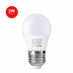 3W Lampadine LED E27 Lampadine Risparmio energetico Luce bianca 6000-6500K White