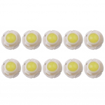 Autod Autoosad Armatuurlaud Auto tulede indikaator 1SMD sisemuse lugemislambi pirnid 12V 10tk LED T3 valge