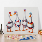 DIY maalimine numbrite j&auml;rgi Digitaalne &otilde;limaal Kodukaunistamine Hobid Kujutav kunst Numbrid &Otilde;limaal &Otilde;limaal Numbrite maalimine 40x50cm no frame