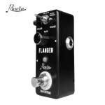 Rowin LN-312 klassikaline analoog Flangeri kitarriefektpedaal True Bypass alumiiniumsulamist kest must