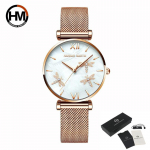 Hannah Martin Luksuslik naiste veekindel kuldkell, kingitused naistele, kvartskell