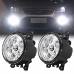 2x valge p&otilde;rkeraua udutule laterna komplekt LED p&auml;evas&otilde;idu DRL jaoks Renault Clio Duster Trafic Scenic Megane Twingo Kadja Lodgy jaoks valge