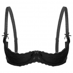 Naiste rinnahoidjad 1/2 tassiga Push Up Underwire pitsist rinnahoidja aluspesu &ouml;&ouml;riided paarism&auml;ngudeks S