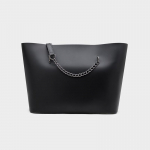 Yogodlnsi luksuslik PU-nahast kandekott naistele 2021, uued ketid &otilde;lakott, suure mahutavusega k&auml;ekott, naiste k&auml;epidemega reisikott 32*12*26cm must