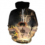 Jaapani Anime Hoodie One Piece Luffy 3D tr&uuml;kitud kapuutsiga Harajuku stiilis jakk Multifilm Kvaliteetne dressipluus teismeliste dressid XXXXXL