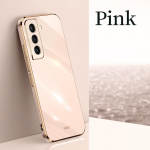 Plating Square Gold pehme TPU &uuml;mbris Samsung Galaxy A22 A32 A72 A82 M32 Redmi Note 10 Pro Huawei P50 P40 P30 iPhone 13 12 11 objektiivi kaitsekate Honor 50 Pro