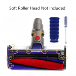 Dyson V6 V7 V8 V10 V11 DC74 pehme sametrulli imemise sinise vooliku kruvikeeraja jaoks