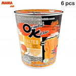 Mama Cup Oriental Kitchen kuivatatud kiirnuudlid, praetud soolamuna maitsega 80 gx 6 tk - Tai toit 80 g x 6 pcs