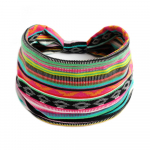 Puuvillane pehme pea&uuml;mbris Bandana turban elastne s&otilde;lme juukseaksessuaarid Vintage peapaelad laiad lilleprintid Boho 36