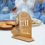 Ramadaani kalender Eid Mubarak p&uuml;hade islamipeo kaunistamiseks