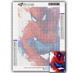 Teemanttikandid Spiderman 5D DIY Teemantmaal Ristpistes Rhinestone Full Round 20X30CM