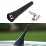 Universaalne autoantenn, 2,5-tolline l&uuml;hike auto antenn Fm/Am sisendid M4 M5 M6