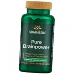 M&auml;lu ja ajutegevuse parandamine, Pure Brainpower, Swanson 60kaps (71280027) 60vcaps