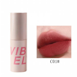 VIBELY Small Chubby Dun Velvet Matte Matte Lip Slime Burst Students taskukohane huuleglasuuriga huulepulk C01#