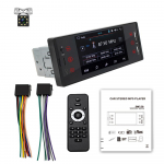 SW150 1 Din autoraadio 5 tolli HD Autoraadio Multimeedia MP5-m&auml;ngija IPS puuteekraan Autoraadio Stereo FM raadiod Kahe USB tugi Tagantvaate Mirrolink with camera