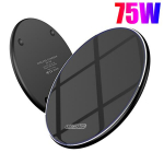 75 W Qi juhtmevaba laadija induktsioon kiire juhtmevaba laadimisalus iPhone 14 13 12 11 Pro Max X Xr Xs 8 Samsung Galaxy S30 S20 S10 S9 S8 Huawei Xiaomi jaoks 75W FAST Charging must