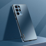 360 t&auml;isl&ouml;&ouml;gikindel TPU &uuml;mbris Samsung Galaxy S23 S22 S21 Ultra Plus 5G S22 S23 alumiiniumist metallist objektiivi armor t&auml;ieliku kaitsega mobiili kate for S23 Ultra