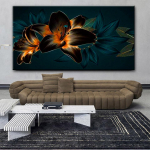 Kuldsed mustad lillelised lehed 5D isetehtud teemantmaal Uus 2022. aasta tikandid t&auml;ispuurkristallmosaiik Nat&uuml;&uuml;rmort suur loov S278 Full Round 30x60CM