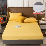 Veekindel madratsi kate Voodikate Sile mikrokiust madratsikaitse, paigaldatud leht lestavastane kattemadrats  (Ilma padjap&uuml;&uuml;rita) 120x200cm hall