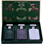 Parf&uuml;&uuml;miklubi Parim meeste l&otilde;hn kinkekomplekt, 3 t&uuml;kki(Into The Wild + Wild Child + Wanderer)(Parf&uuml;&uuml;mvesi), 150 ml, parim kingitus meestele