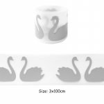 Multifilm Koer H&otilde;bedane helkurteibid Plaaster isetegemise kapuutsid riided kleebised soojust &uuml;lekandvad pargid Ropa aplikatsioon riietel &ouml;&ouml;kindel 3x100cm