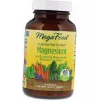 Magneesiumbisgl&uuml;tsinaat, Magneesium, Mega Food 60 tab (36343044) 60tab