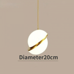 Magamistoa voodil&uuml;hter V&otilde;rk Red Creative Postmodernne Restoran Baari Laualamp Lihtne &uuml;mmargune nihestus Ball Verandalamp Diameter 20cm