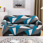 Prinditud elastsed diivanikatted elutoa jaoks Geomeetriline diivanikate Lemmikloomade nurk L-kujuline diivanikate Chaise Longue diivani kate 1seat ( 90-140cm )