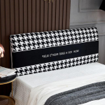 Prinditud k&otilde;ikeh&otilde;lmav voodipeakate Elastne kaheinimesevoodi voodipeatsi universaalses suuruses pestav koju hotelli bankett j&otilde;uludeks S size(100-120CM)