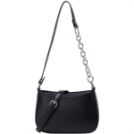 IELGY Retro T&otilde;mblukk &uuml;he &otilde;laga T&auml;ielikult sobiv naiste kott PU Selg Lilla Cross-body valge