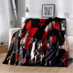 Naruto tekk Kvaliteetne flanellist soe pehme pl&uuml;&uuml;s diivanvoodi tekk sobib konditsioneeriga tekk p&auml;evatekk 75x90cm