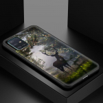 Deer Hunting Camo telefoni&uuml;mbris Samsung Galaxy A51 A71 A21s A31 A41 M31 A11 M51 A12 M31s A01 A91 M11 A42 A32 5G kaanega Samsung A01