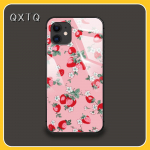 Fruit Strawberry Art karastatud klaasist telefoni&uuml;mbris iPhone'ile Samsung Galaxy OnePlus Oppo Xiaomi Redmi Note SA 7 8 9 10 11 12 13 14 20 21 22 53 Pro Ultra iPhone 6 or 6S