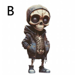 Lahe Skeleton Figuurid Halloweeni Skeleton Doll Ornament B