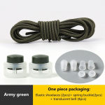 NR.8 1paar ilma lipsuta kingapaelad elastsed kingapaelad &uuml;mmargused pressid vedrulukk Laisk kingapael, kasutatud tossude jaoks Kingapael ilma sidemeteta White