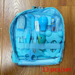 Baby Health Care Kit vasts&uuml;ndinu k&uuml;&uuml;nte juuste termomeeter hooldusharja komplekt Clipper K&auml;&auml;rid Multifunktsionaalne lapse tualett-tarvete komplekt Baby Care