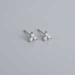 Mood roostevabast terasest kullav&auml;rvi kristall CZ ruudukujulised v&auml;ikesed k&otilde;rvar&otilde;ngad k&otilde;rvar&otilde;ngad naiste Korea kett Evil Eye augustamine punk ehted