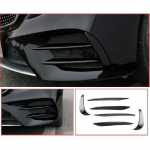Car styling for Mercedes Benz C Class W205 C43 C63 For AMG Front Fog Light Lamp carbon fiber Trim Cover Sticker Auto must