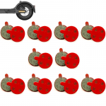 10 paari MTB piduriklotside komplekt Xiaomi Mijia M365 Pro rolleri rula pidurisadul ANS-03 M365 elektrilise rolleri ketaspidurile For 365