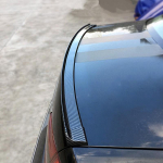 DIY Refit Spoiler auto stiil s&uuml;sinikkiust spoilerid tiiva stiil Skoda Octavia A5 A7 Fabia Rapid Superb Yeti Roomster jaoks gray