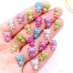 50 tk vaigust armsad v&auml;rvilised s&auml;delevad minikristallkaru lamedad kivid ja kaunistused