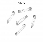 50 tk/partii 15 20 25 30 35 mm prossiklambri aluse n&ouml;&ouml;pn&otilde;elad Prossi s&auml;tted t&uuml;hi alus ehete valmistamise tarvikute jaoks 15mm