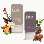 EM5&trade; alkoholivaba tahkete parf&uuml;&uuml;mide kombineeritud pakett | Woody Oud & Nomade meestele ja naistele | Kingipakk talle ja temale 12GRAM*2