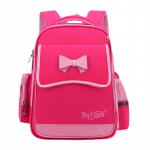 Hingav kerge &otilde;lgadega seljakott p&otilde;hikooli t&uuml;drukutele koolikotid lastele armas vibu nailonkott 38*14*28cm roosa/sinine