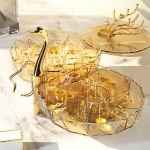 Luige ehtekarp Suure mahutavusega mitmekihiline kaelakee k&otilde;rvar&otilde;ngaste hoiukarp L&auml;bipaistev k&otilde;rvar&otilde;ngaste ehete karp