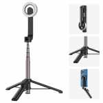 TELESIN WS-22005 27,1-tolline minimagnetiline Selfie Stick lauastatiiv teleskoopvardaga 5 must